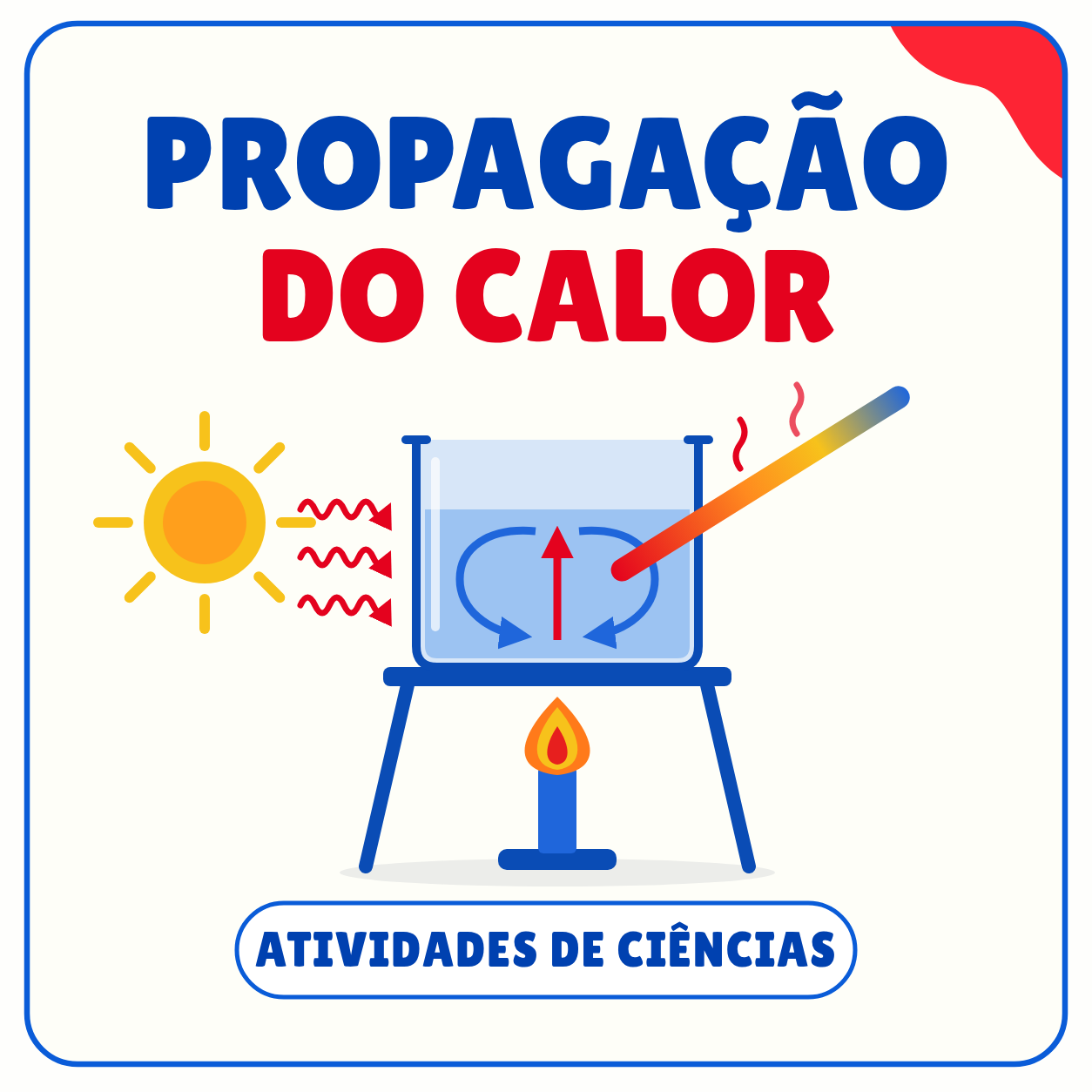 Atividade Os meios de propagação do calor